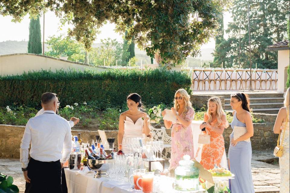 Sunlit reception