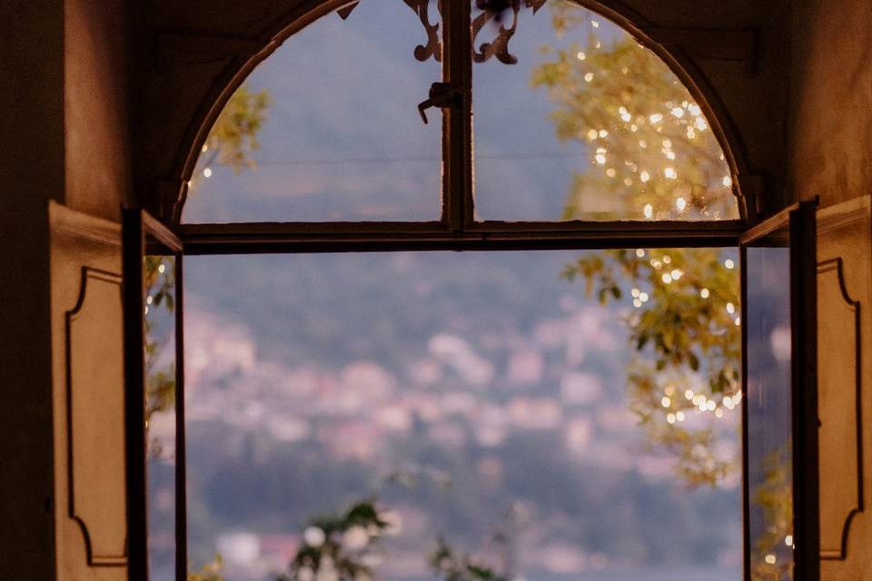 A dinner with a view
