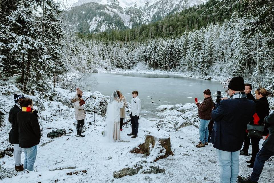Winter wedding in Bavaria