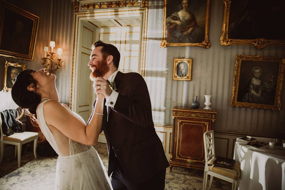 Castle elopement for two