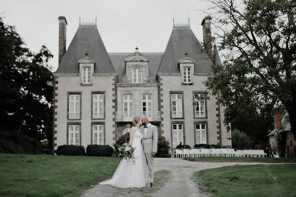 Chateau wedding in Britanny