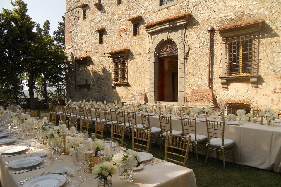 Chianti Castle wedding
