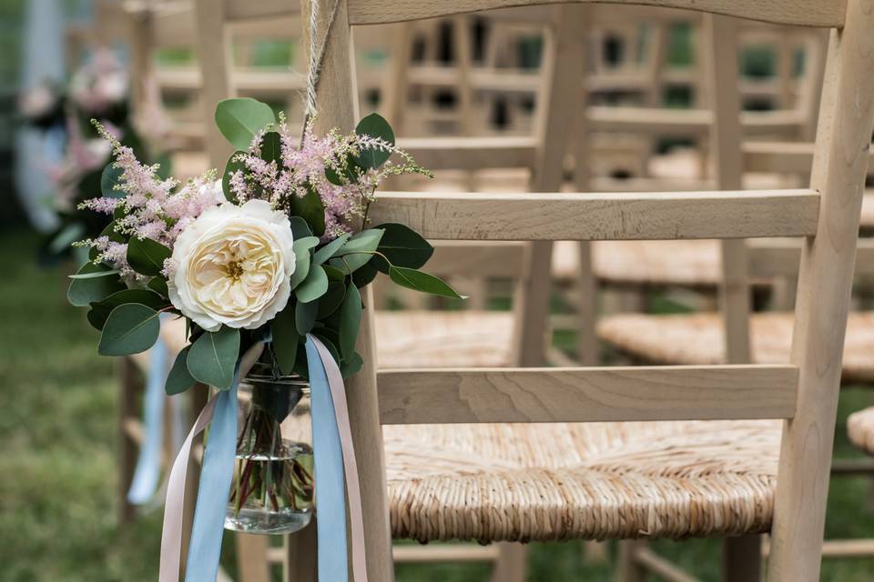 Aisle markers jars