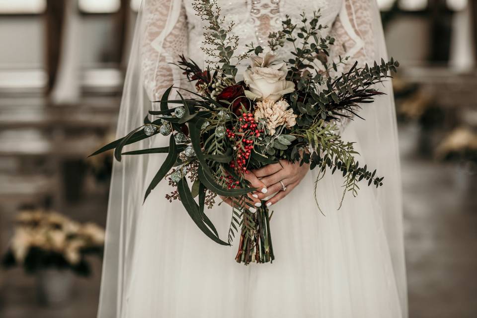 Fall Bridal Bouquet