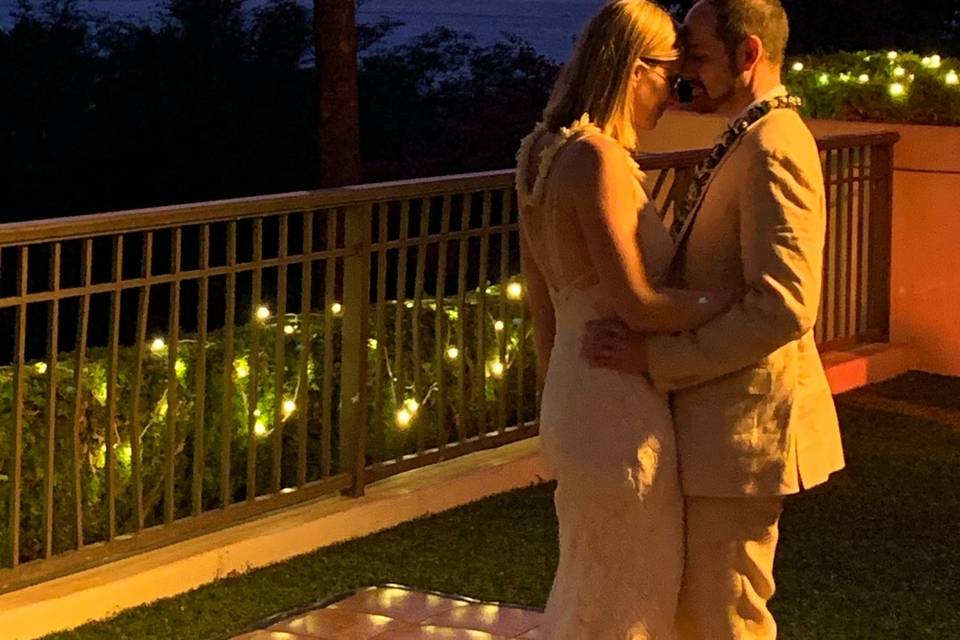 Sunset first dance goals