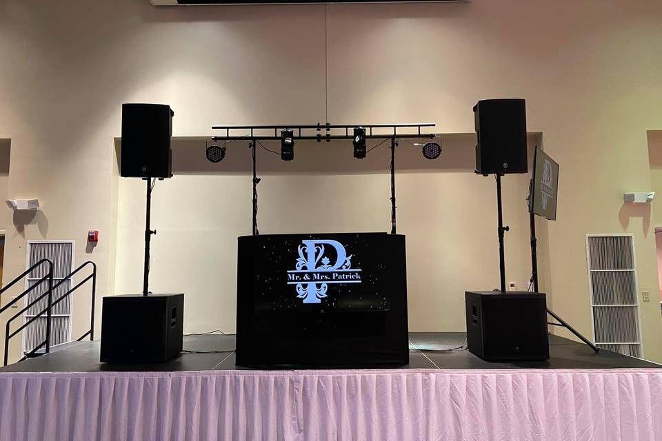 Set up with LED Display