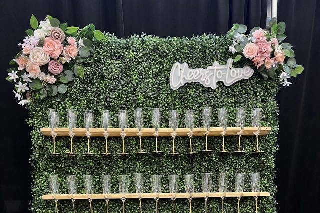 Champagne Wall