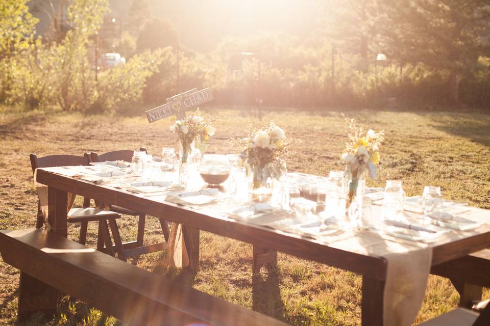 Table set-up