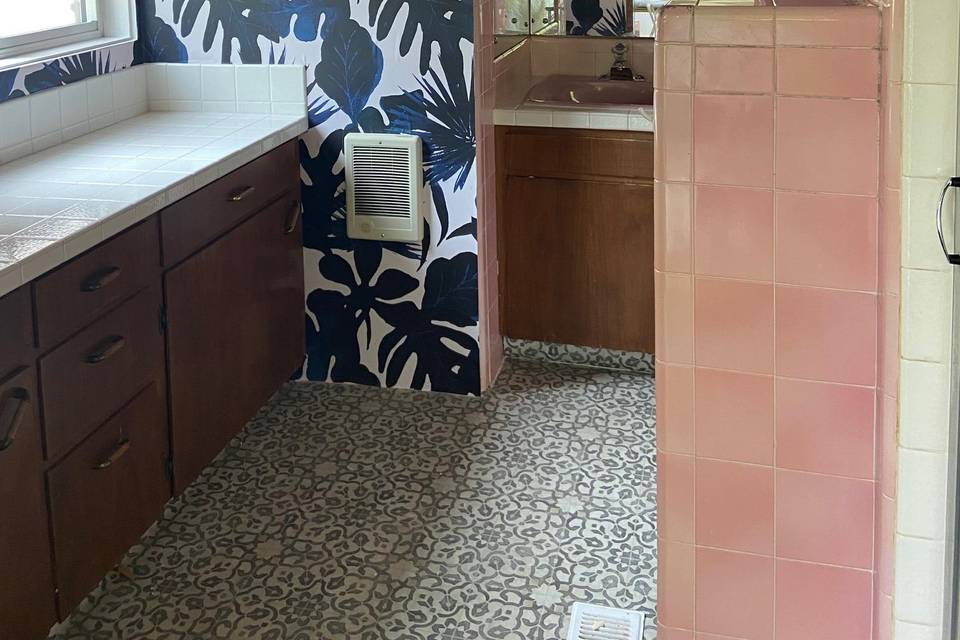 Original pink tile