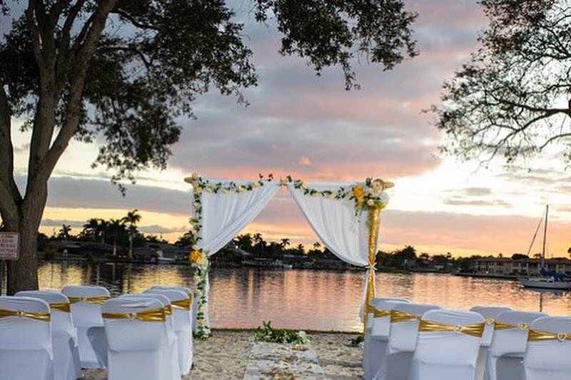 Cape Coral Beach Wedding