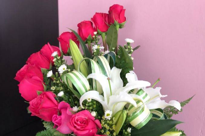 Pink roses