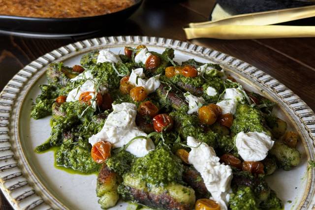 Garden Fresh Pesto Gnocci