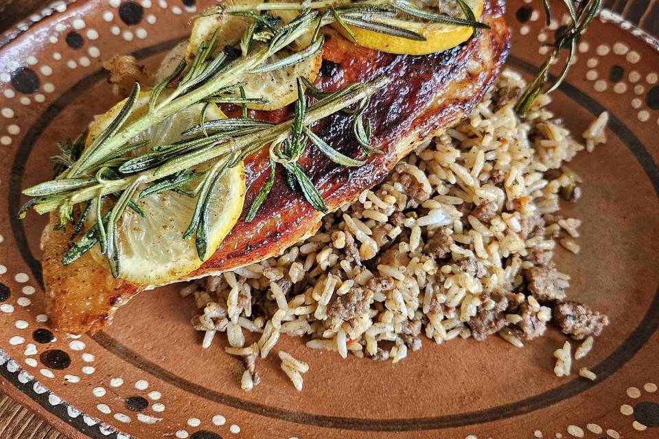 Sea Bass Risotto