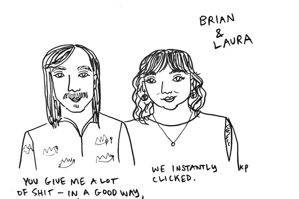 Brian + Laura's portrait