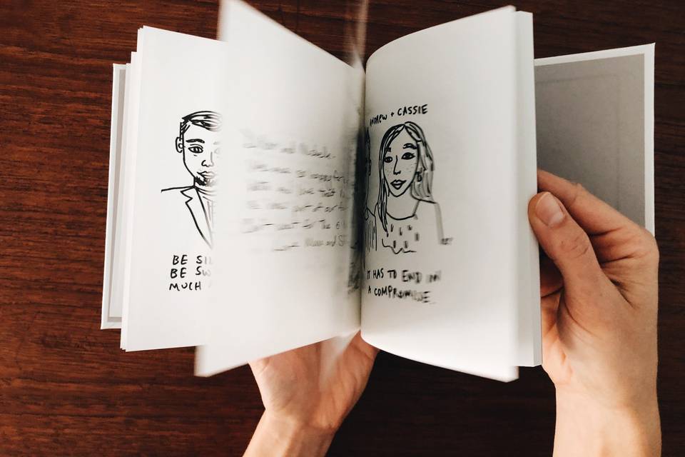 The illustrated guestbook