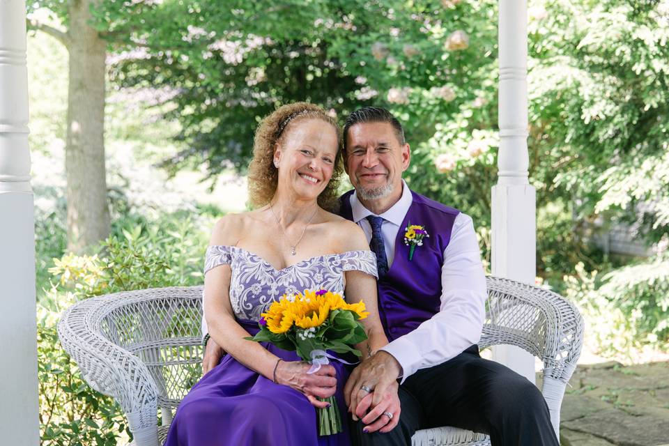 Couple on Bench II