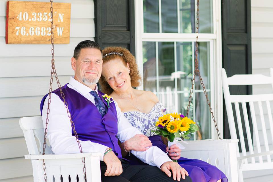Couple On Porch