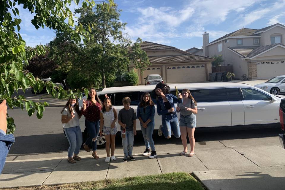 Family Limo Booking