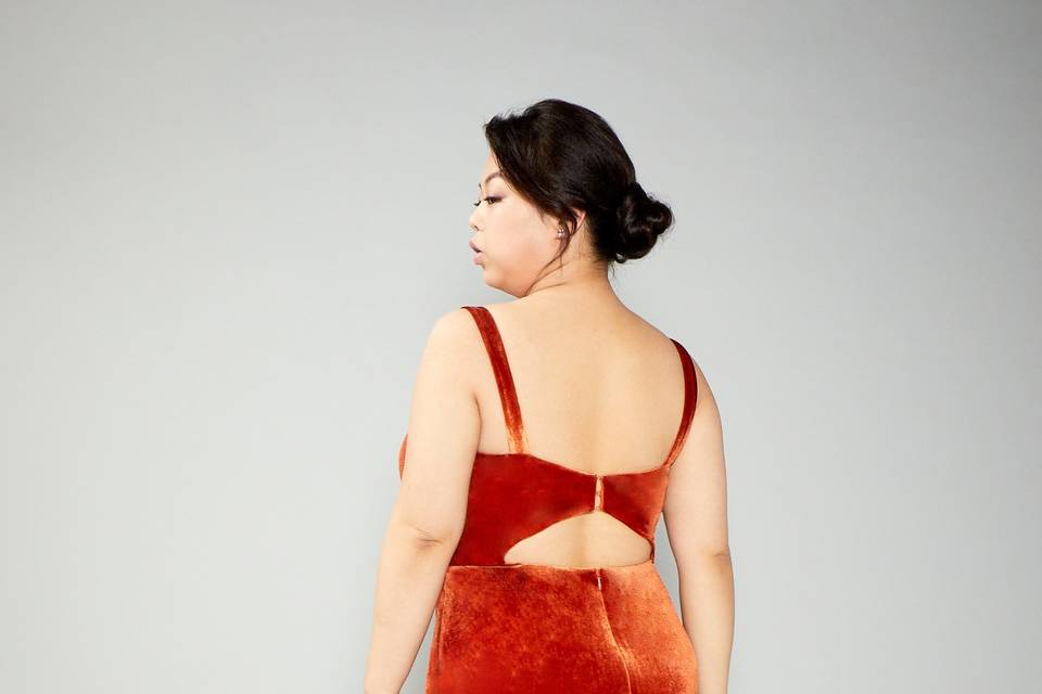 Ainsley Dress | Burnt Orange