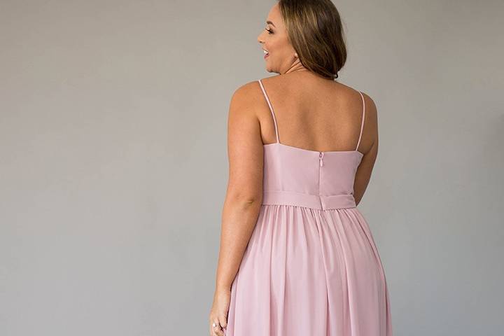 Brie Dress | Misty Pink