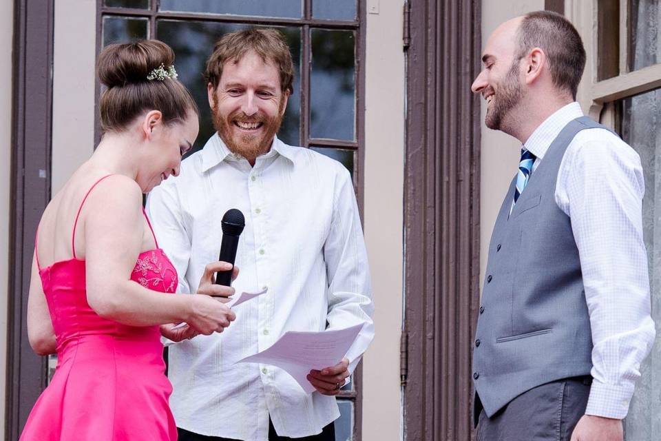 Officiant as well