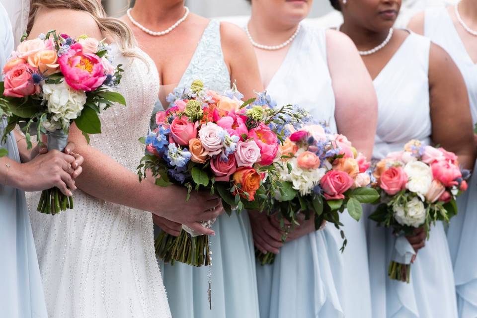 Colorful Rose bouquet