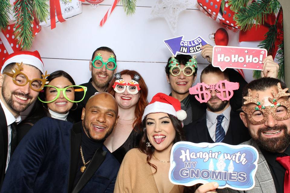 Photo Booth Fun Holiday Party