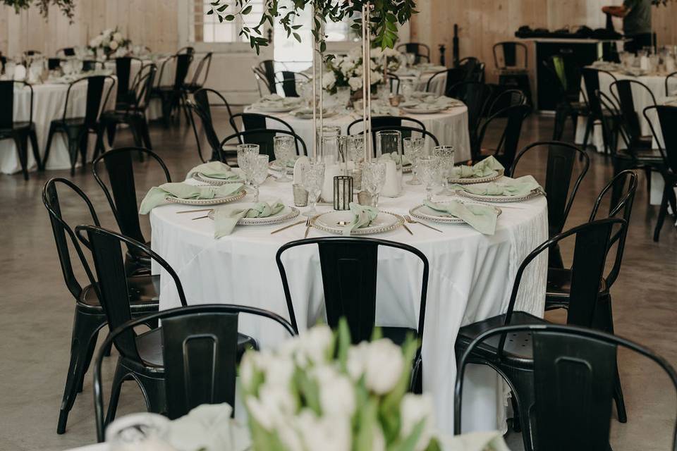 Reception barn