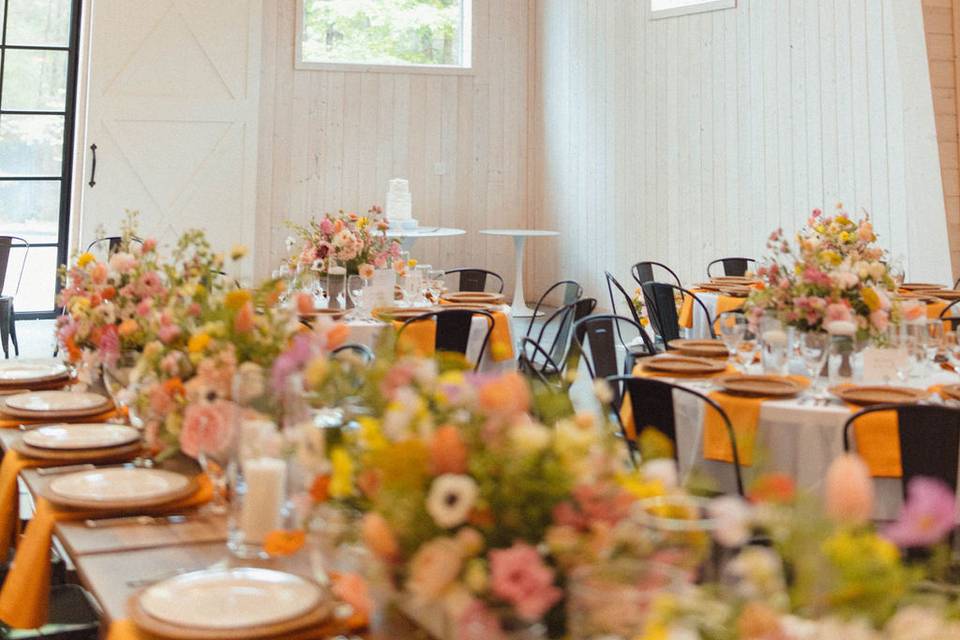 Reception barn