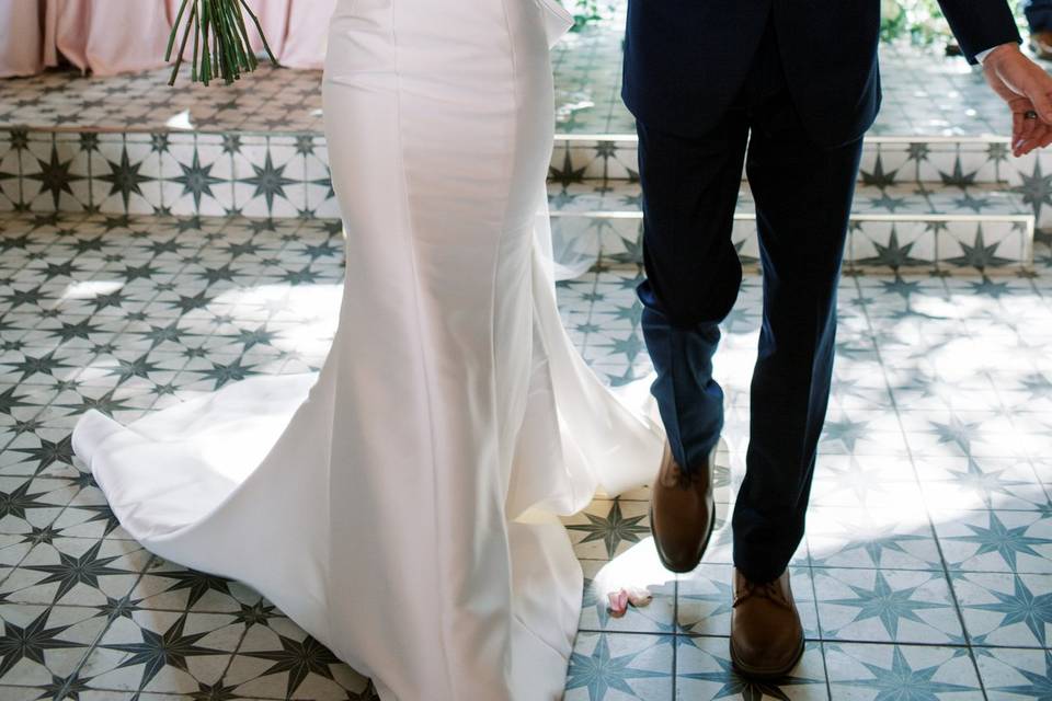 Bride and groom