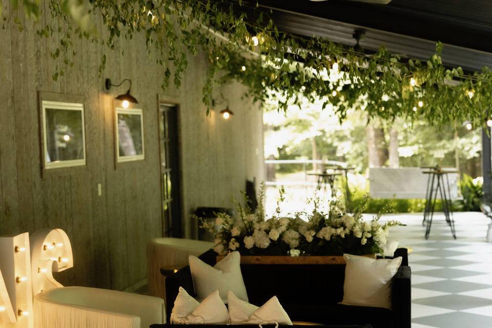 Covered patio