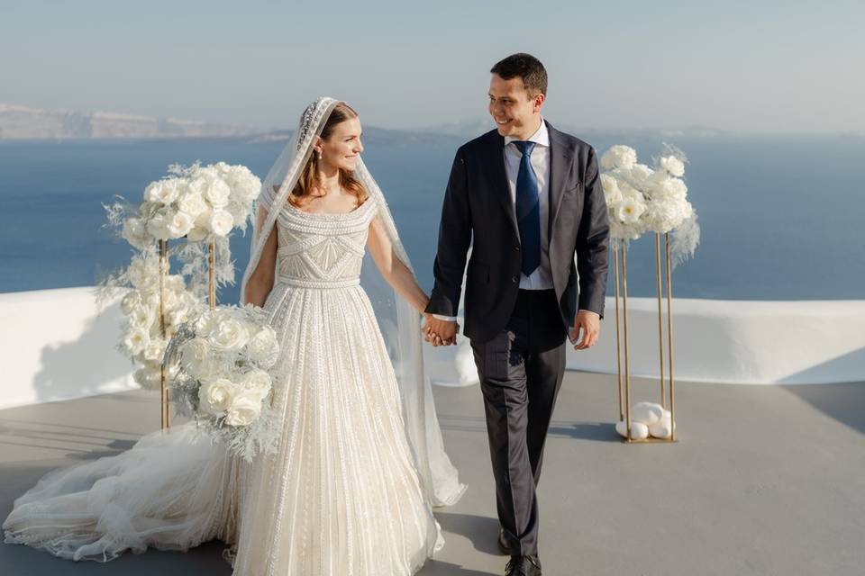 Wedding in Oia