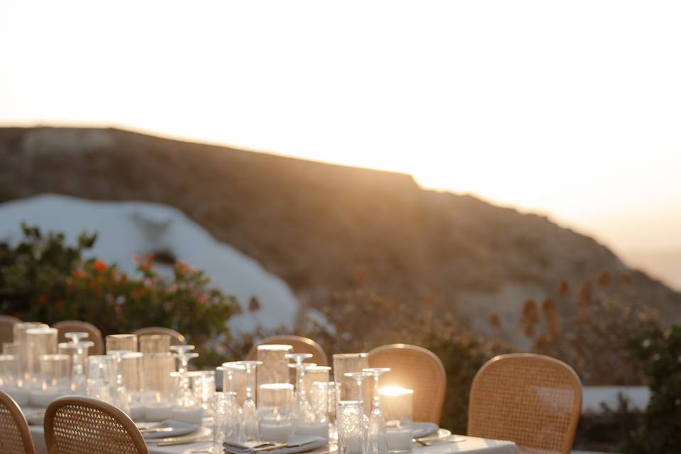 Wedding at a winery