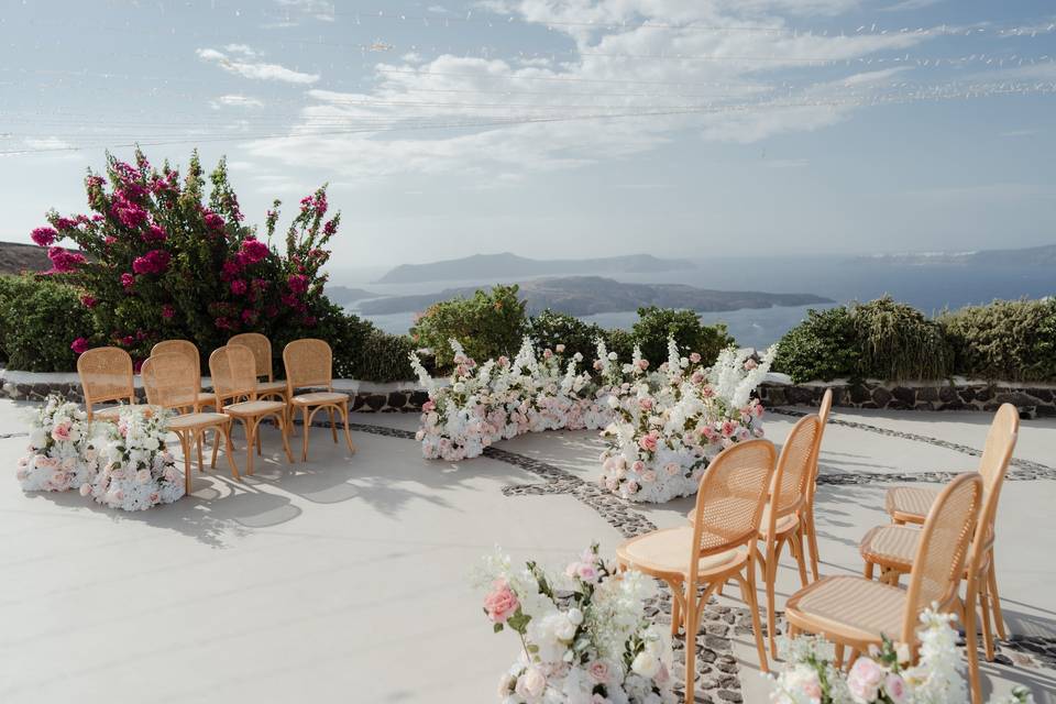 Wedding at a winery