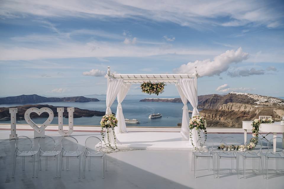 K & S Weddings and Events Santorini