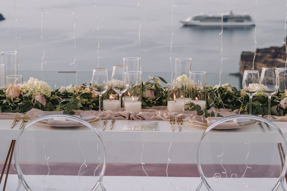 Santorini Intimate wedding