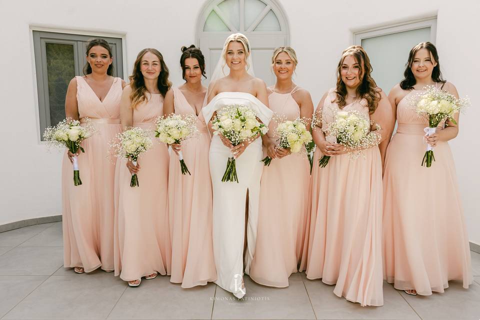 White and pink romance