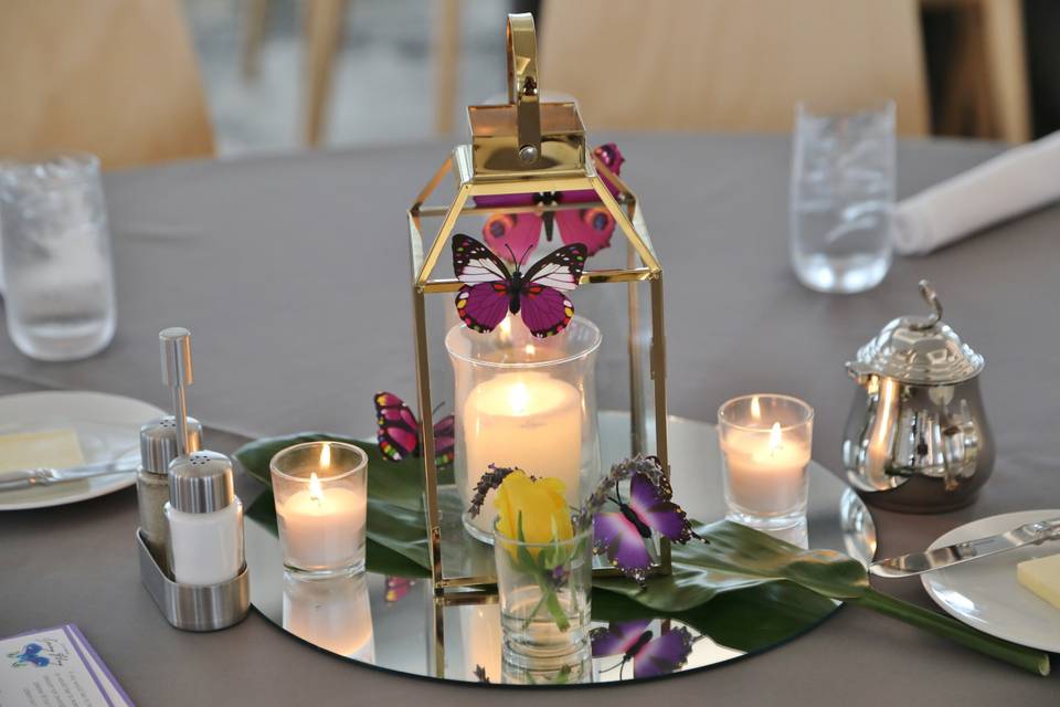 Butterfly centerpiece