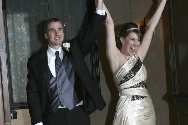 Grand Entrance... hands up!