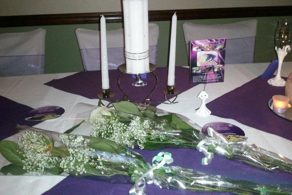 Unity Candle and Rose Presentation