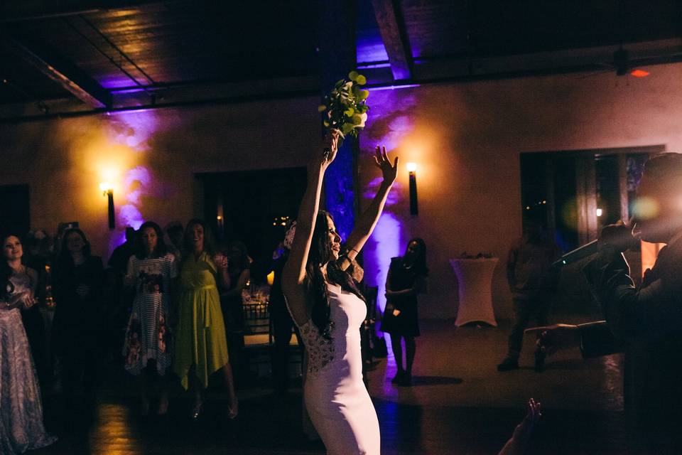 Bouquet Toss