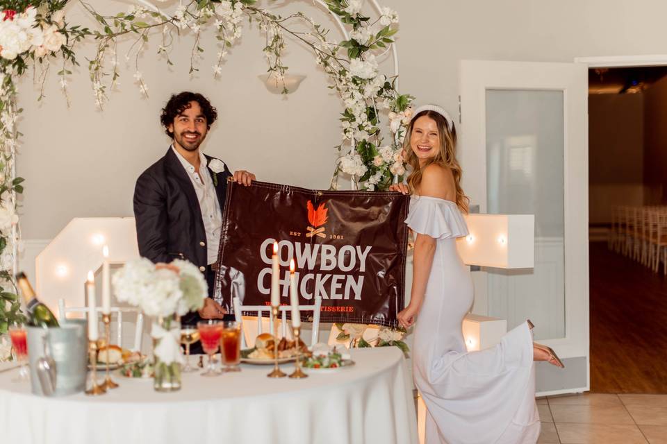 Cowboy Chicken weddings