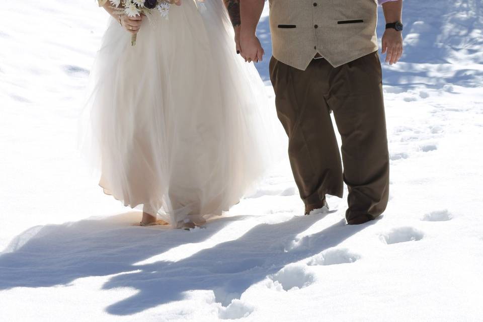 Snow walk