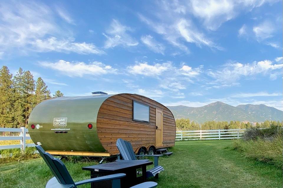 Cabin with a view