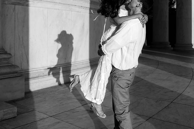 Romantic Engagement Silhouette
