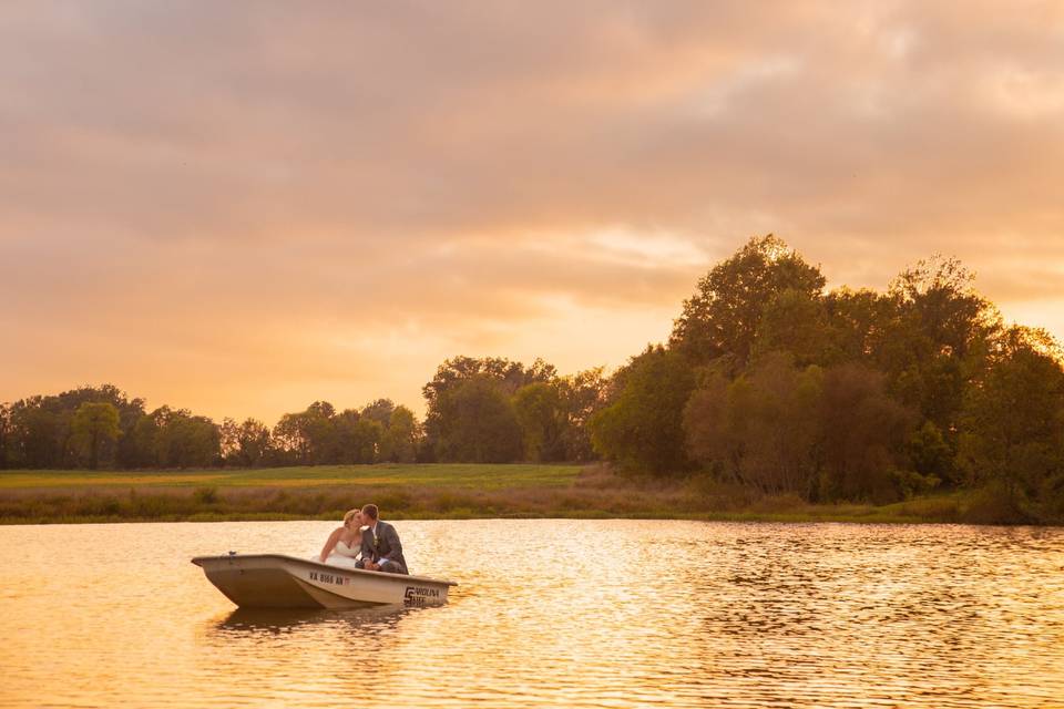 A charming sunset