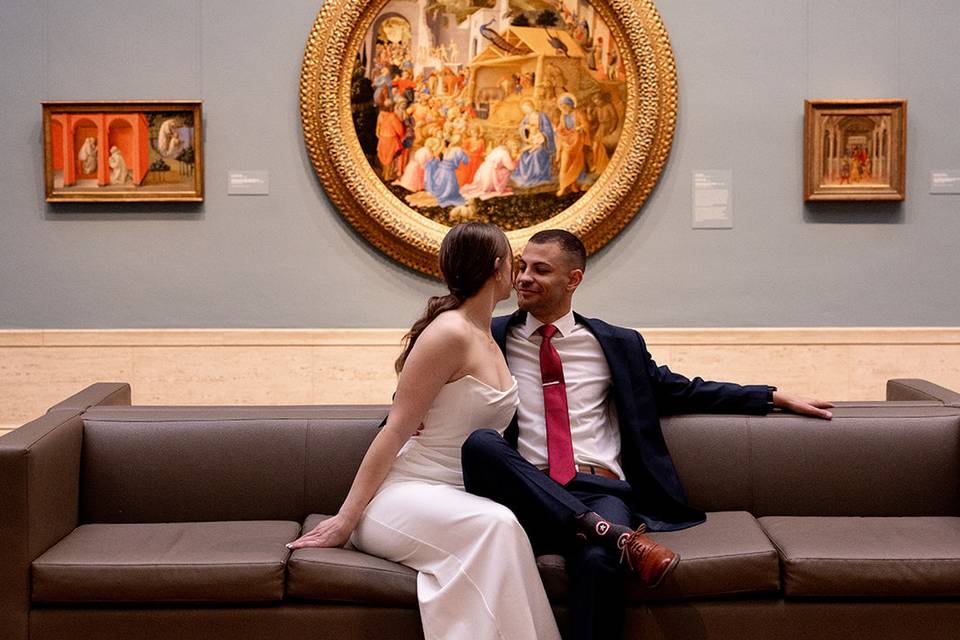 National art gallery elopement