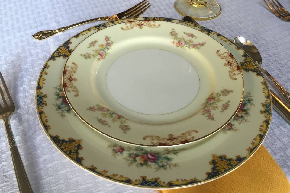 My China Place: Vintage China Rentals and Sales