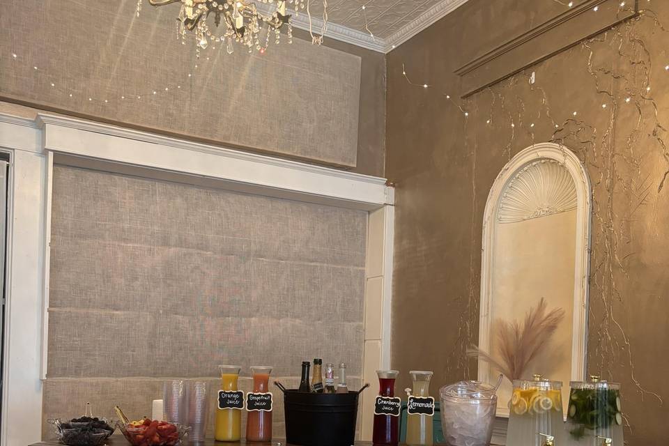 Bar area