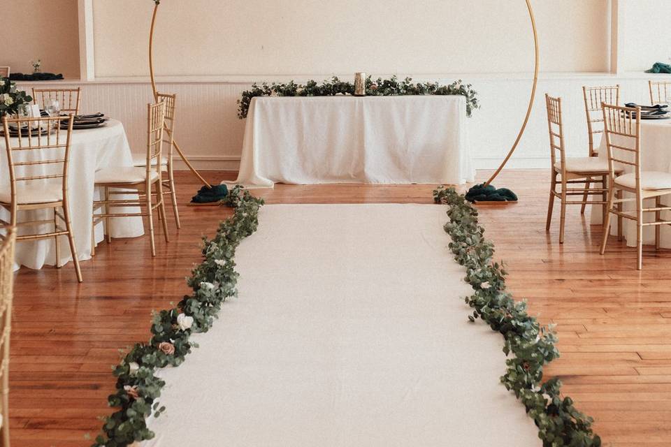 An intinate venue